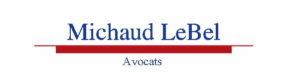 Michaud Lebel - Logo - court ML avocats